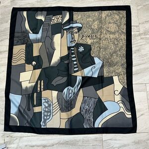 PICASSO Silk Scarf- 33” x 34.5”